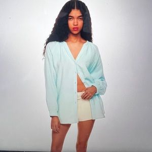 Aritzia Wilfred Free Pleasantry Shirt